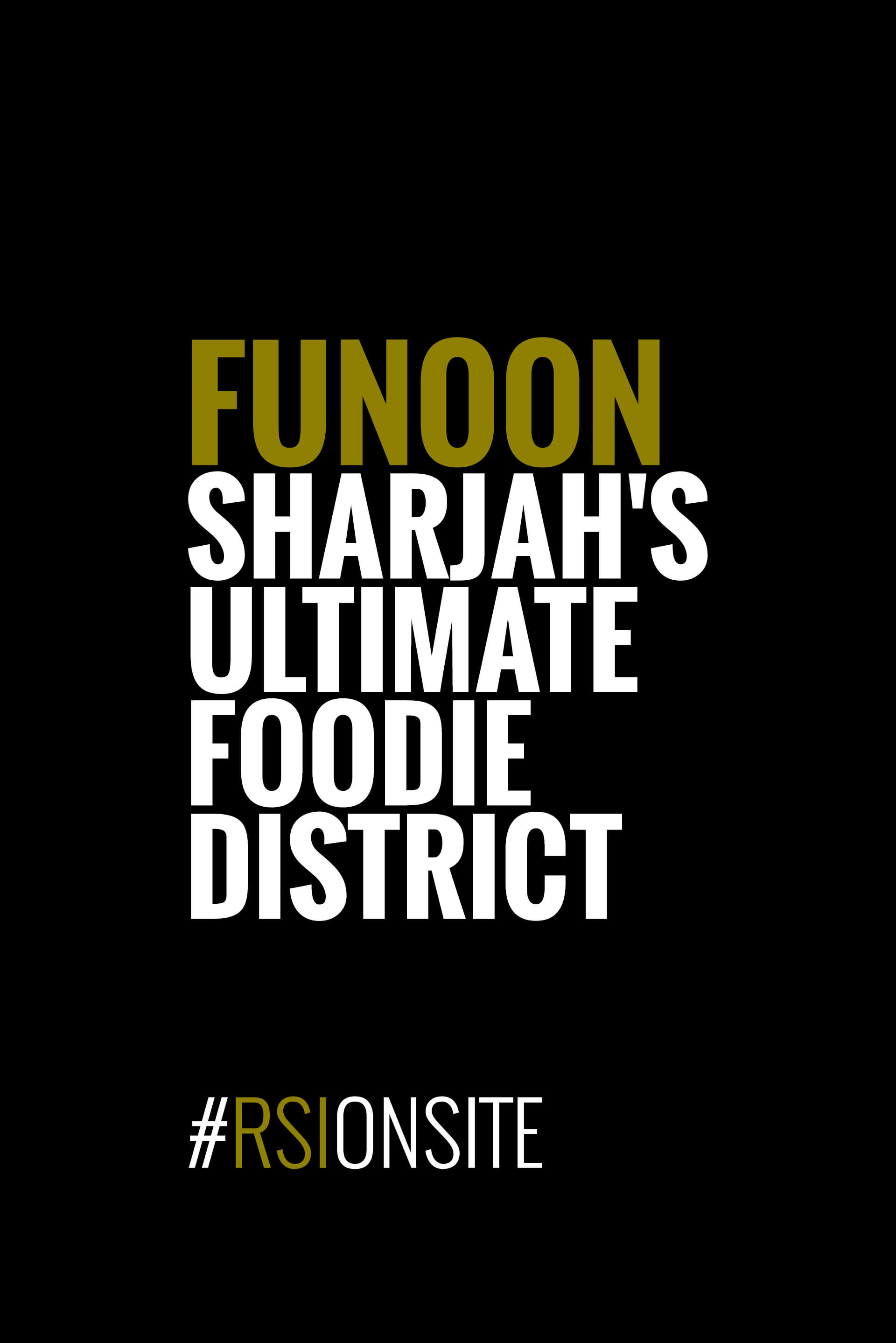 Funoon - Sharjah's ultimate foodie district