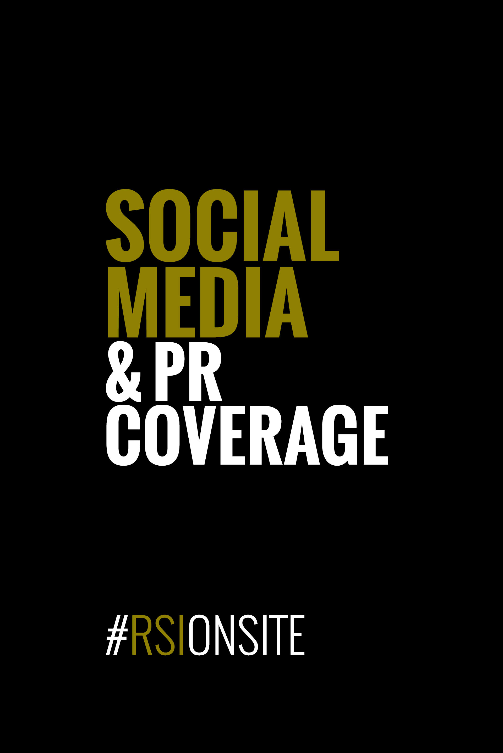 #RSIONSITE : Social Media And PR